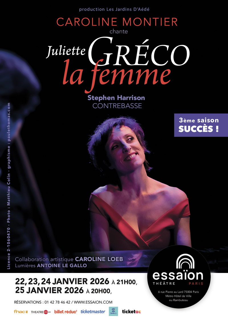 Juilette Greco la femme-Caroline Montier