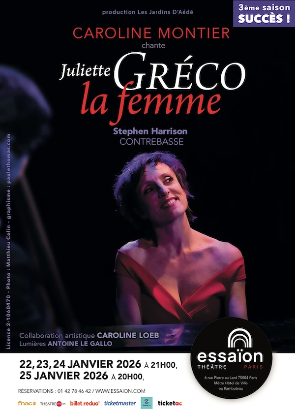 Affiche Greco La Femme -Caroline Montier